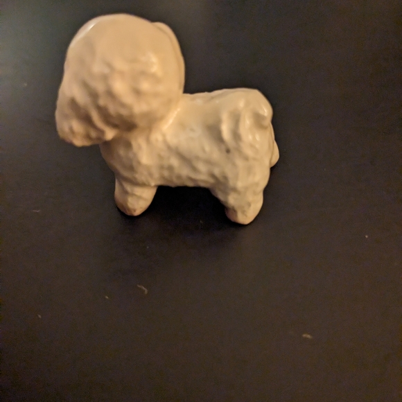 Miniature Bichon Frise figurine - Picture 3 of 4